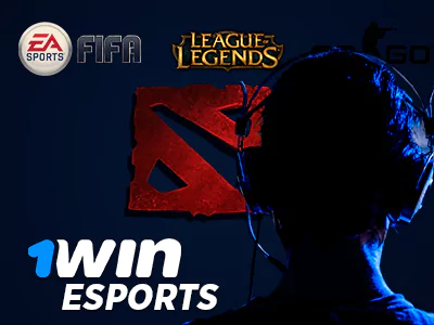 Esports & video games available for betting at 1win